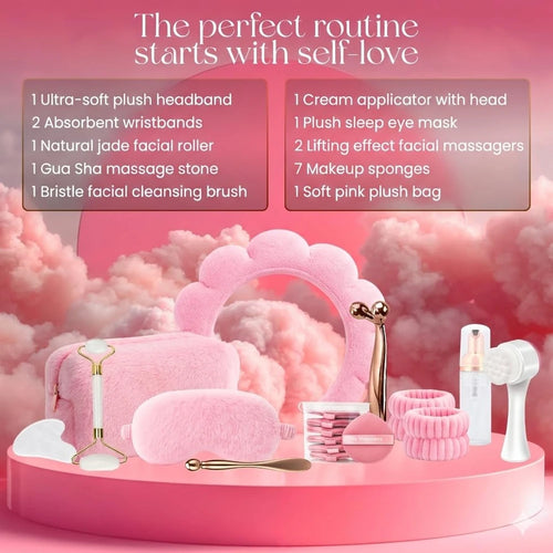 Bubblegum Pink Jade Roller Set